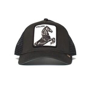 Goorin Bros The Farm Animal Trucker Stallion Black Horse Classic SnapBack